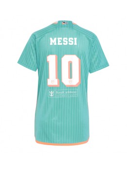 Billige Inter Miami Lionel Messi #10 Tredjedrakt Dame 2024-25 Kortermet